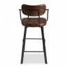 Algora Bar Stool, Vintage Brown