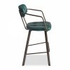 Algora Bar Stool, Vintage Teal