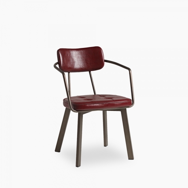 Algora Carver Dining Chair, Vintage Red