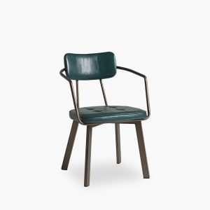 Algora Carver Dining Chair, Vintage Teal