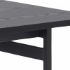 Angus 8 Seat Dining Table, Black Ash