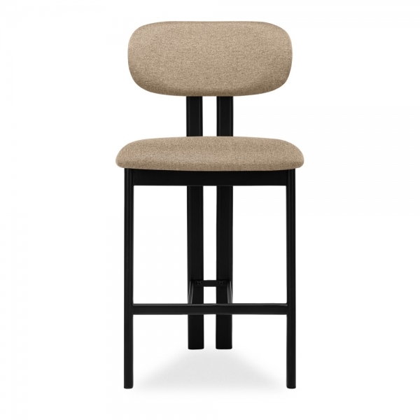 Arbor Kitchen Stool, Latte Sustainable Fabric
