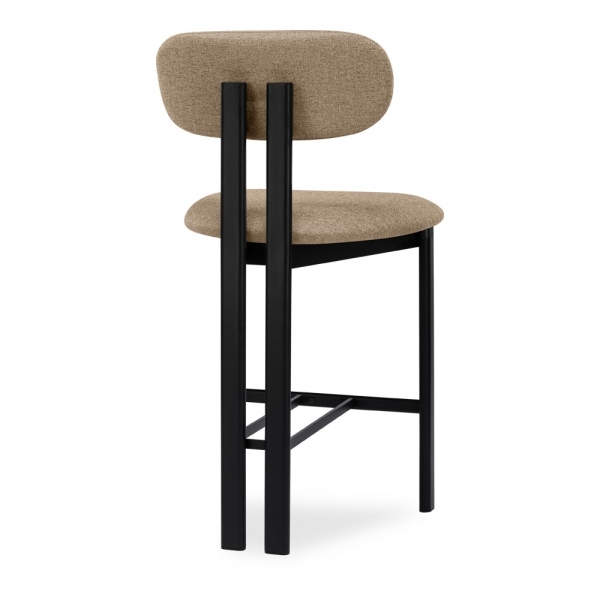 Arbor Kitchen Stool, Latte Sustainable Fabric