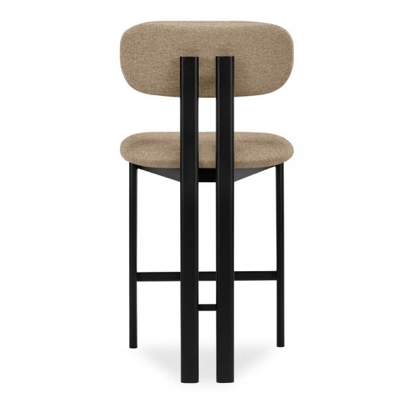 Arbor Kitchen Stool, Latte Sustainable Fabric