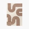 Archie Hand Tufted Rug, Beige & Brown