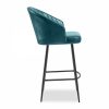 Argyle Bar Stool, Vintage Blue