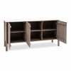 Arno Sideboard, Grey Mango Wood & White Marble