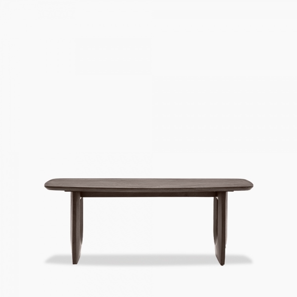 Asher Dining Bench, Dark Mango Wood