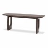Asher Dining Bench, Dark Mango Wood