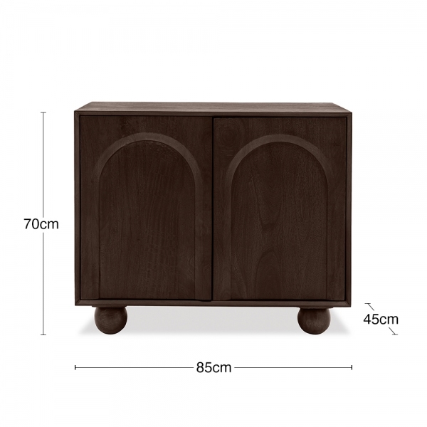Asher Sideboard, Dark Mango Wood