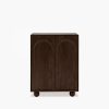 Asher Tall Sideboard, Dark Mango Wood