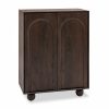 Asher Tall Sideboard, Dark Mango Wood