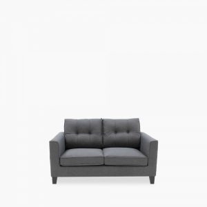 Astrid 2 Seater Sofa, Charcoal Grey