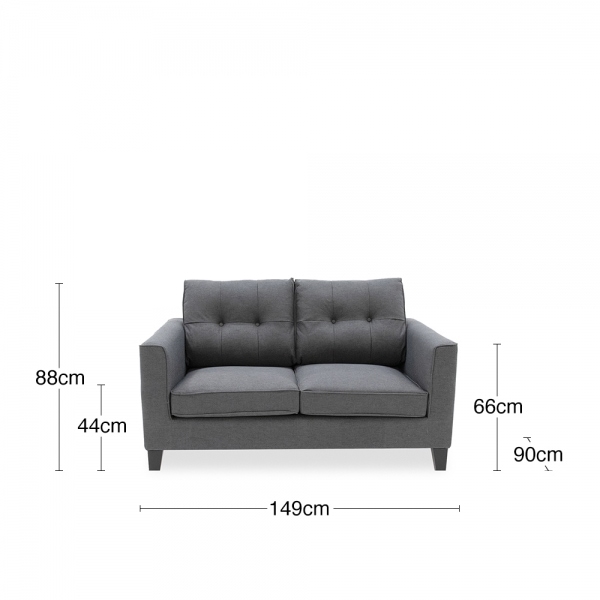 astrid-2-seater-sofa-charcoal-grey-p45800-2880176_image Astrid 2 Seater Sofa, Charcoal Grey