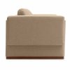 Ava 3 Seater Sofa, Latte Sustainable Fabric