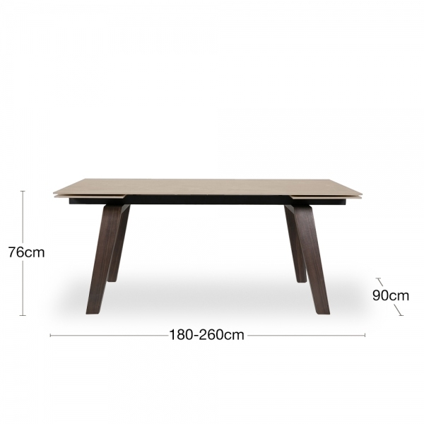 axton-6-10-seat-extendable-dining-table-sintered-stone-walnut-p46179-2883110_image Axton 6-10 Seat Extendable Dining Table, Sintered Stone & Walnut