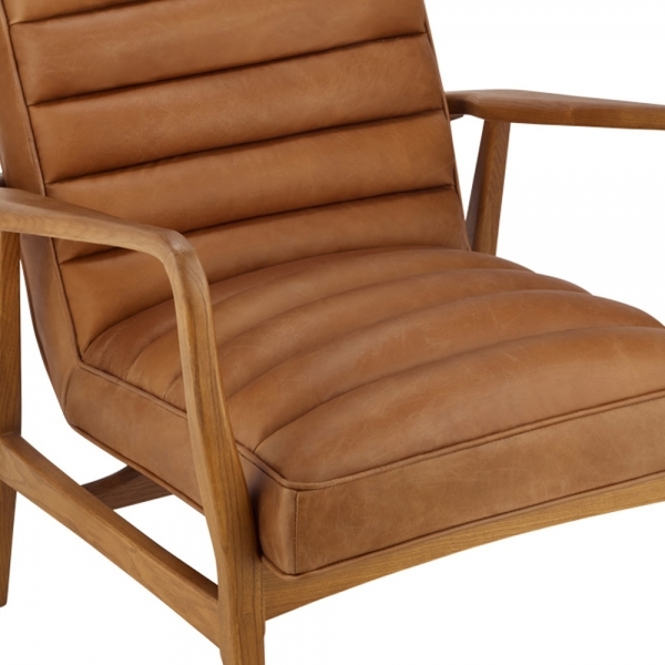 Berkeley Armchair, Vintage Tan Leather
