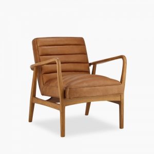 Berkeley Armchair, Vintage Tan Leather