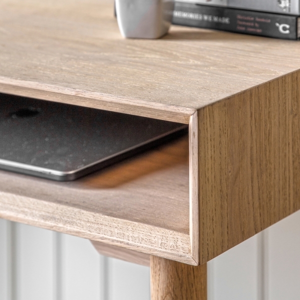 Bijorn Office Desk, Oak