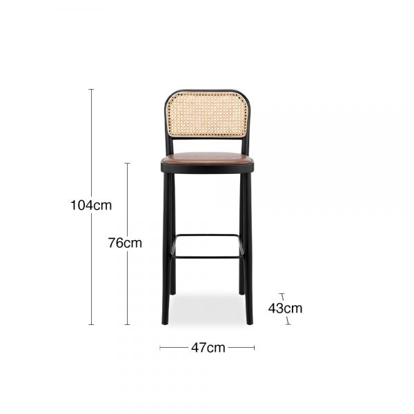 bourne-wooden-bar-stool-vintage-tan-black-p43234-2863209_image Bourne Wooden Bar Stool, Vintage Tan & Black