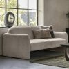 Bowie 3 Seater Sofa, Cool Cream