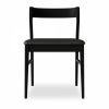Chiswick Wooden Dining Chair, Black