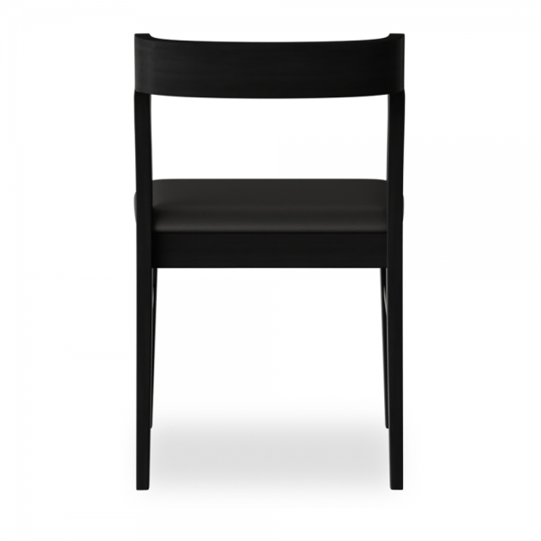 Chiswick Wooden Dining Chair, Black