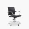 Deluxe Low Back Office Chair, Black