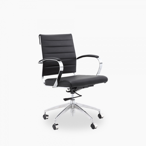 Deluxe Low Back Office Chair, Black