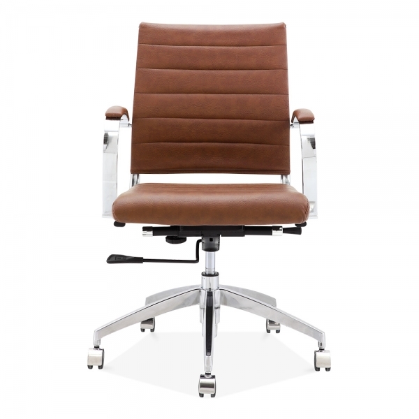 deluxe-low-back-office-chair-vintage-tan-p5153-2773682_image Deluxe Low Back Office Chair, Vintage Tan