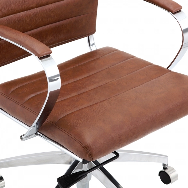 deluxe-low-back-office-chair-vintage-tan-p5153-2773686_image Deluxe Low Back Office Chair, Vintage Tan