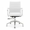 Deluxe Low BackOffice Chair, White