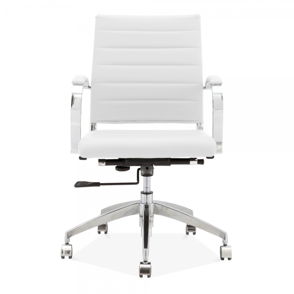 Deluxe Low BackOffice Chair, White