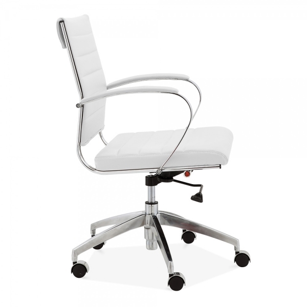Deluxe Low BackOffice Chair, White