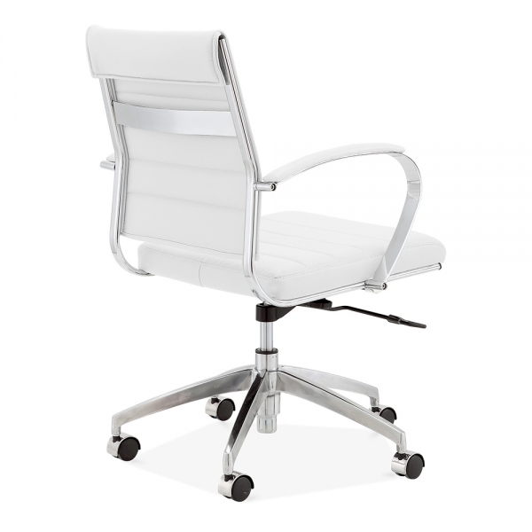 Deluxe Low BackOffice Chair, White