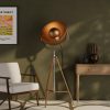 Denver Metal Floor Lamp, Copper