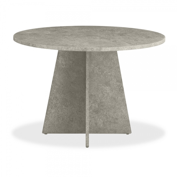 devan-4-seat-round-dining-table-grey-concrete-effect-p44496-2876561_image Devan 4 Seat Round Dining Table, Grey Concrete Effect