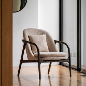 Dollis Armchair, Taupe Boucle