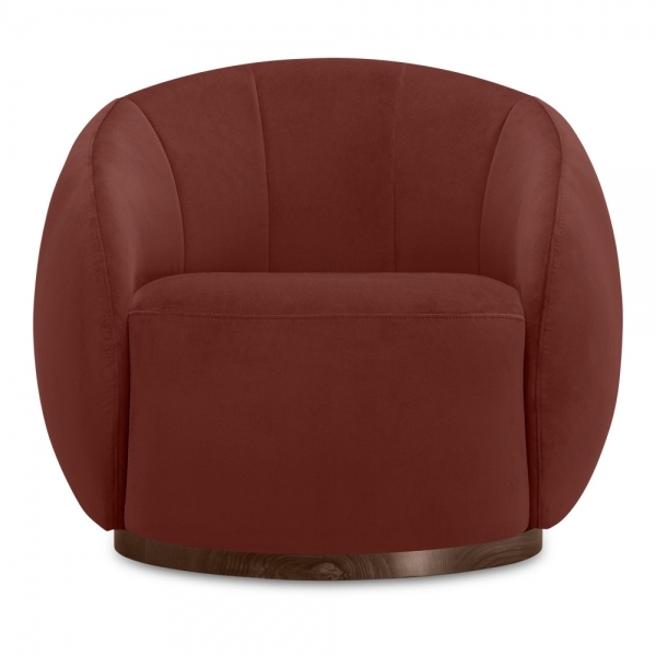 emile-swivel-armchair-rust-sustainable-velvet-p45018-2876164_image Emile Swivel Armchair, Rust Sustainable Velvet