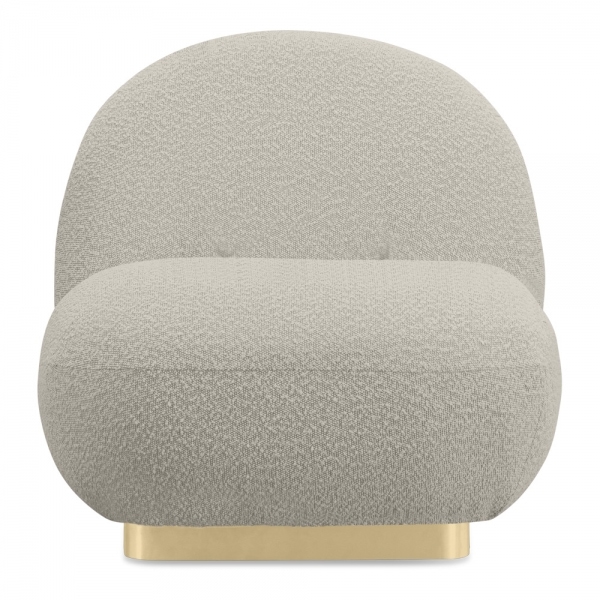 Erin Armchair, Speckled Stone Sustainable Boucle