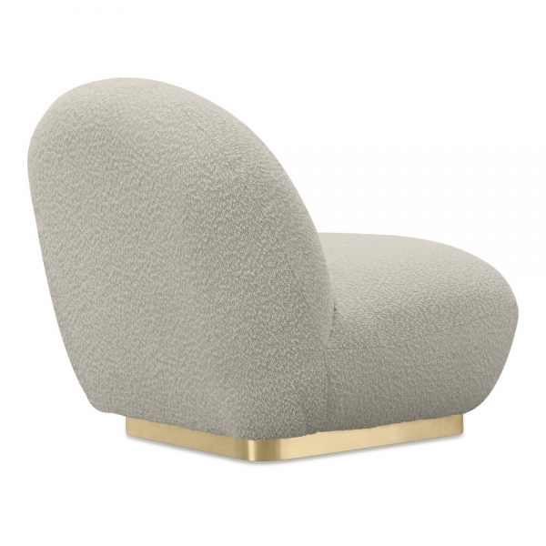 Erin Armchair, Speckled Stone Sustainable Boucle