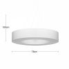 Gen Medium LED Pendant Light, White