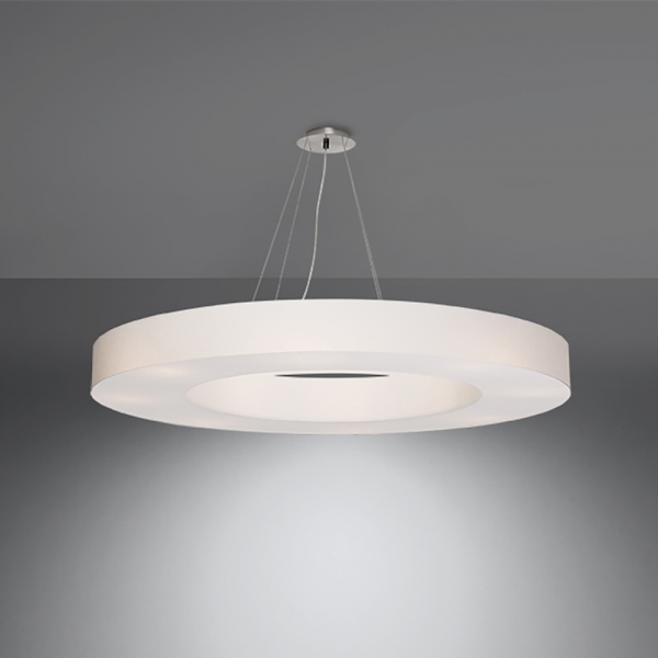 Gen Three-Tiered LED Pendant Light, White