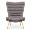 Grafton Accent Chair, Light Grey