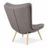Grafton Accent Chair, Light Grey