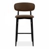 halston-bar-stool-mocha-brown-sustainable-velvet-p45480-2877416_image Halston Bar Stool, Mocha Brown Sustainable Velvet