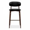 Halston Bar Stool, Vintage Black