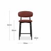 halston-kitchen-stool-rust-sustainable-velvet-p45477-2877115_image Halston Kitchen Stool, Rust Sustainable Velvet