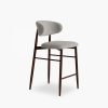 Halston Kitchen Stool, Speckled Stone Sustainable Boucle