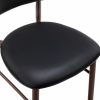 Halston Kitchen Stool, Vintage Black